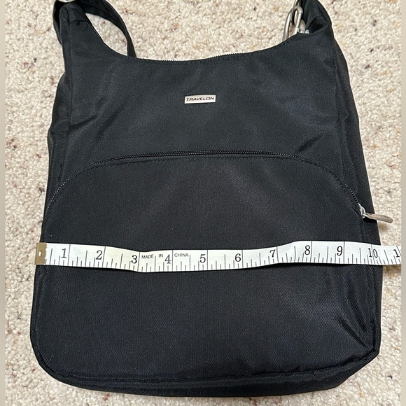 Travelon Crossbody Bag Purse 5-Point Anti-Theft Protection RFID Blocking Pocket - Picture 1 of 10